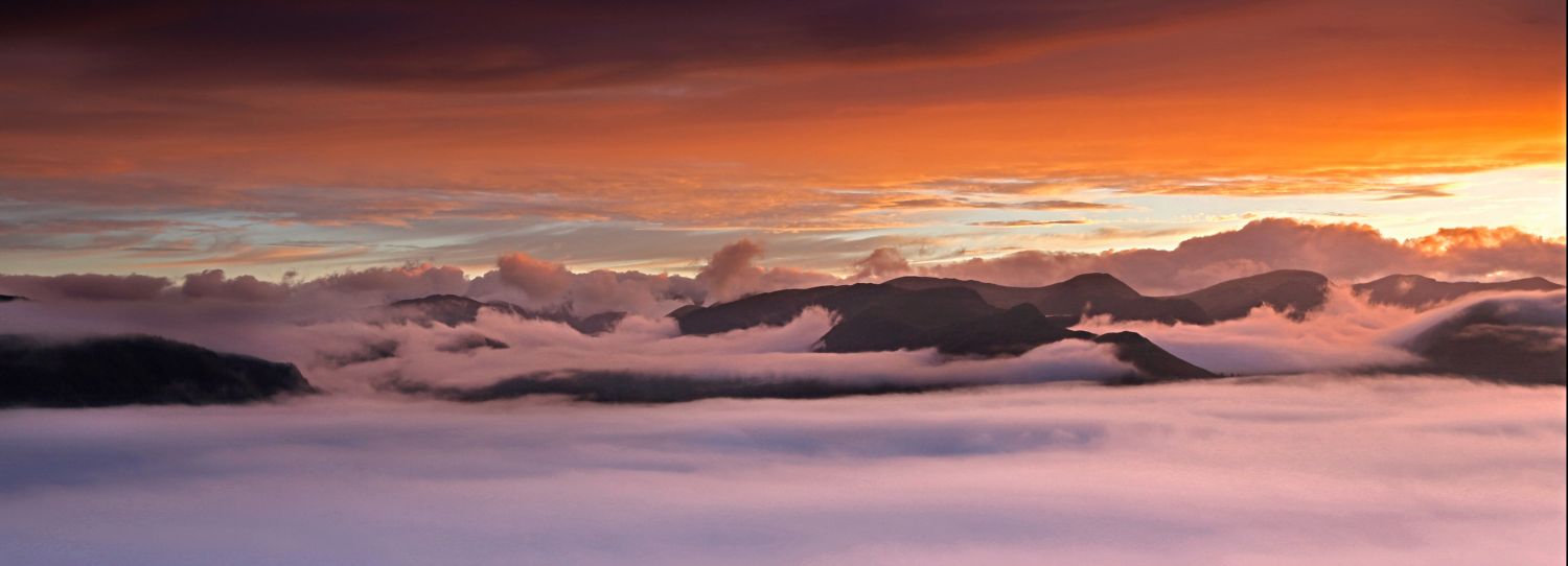 Cloud Inversion over Bassenthwaite Vallley