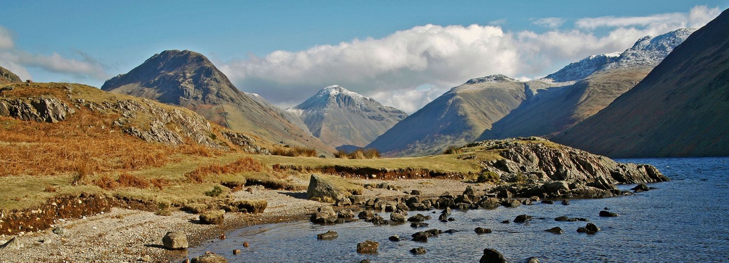 Yewbarrow, Great Gable, Lingmell and the Scafell Massif from Wasdale