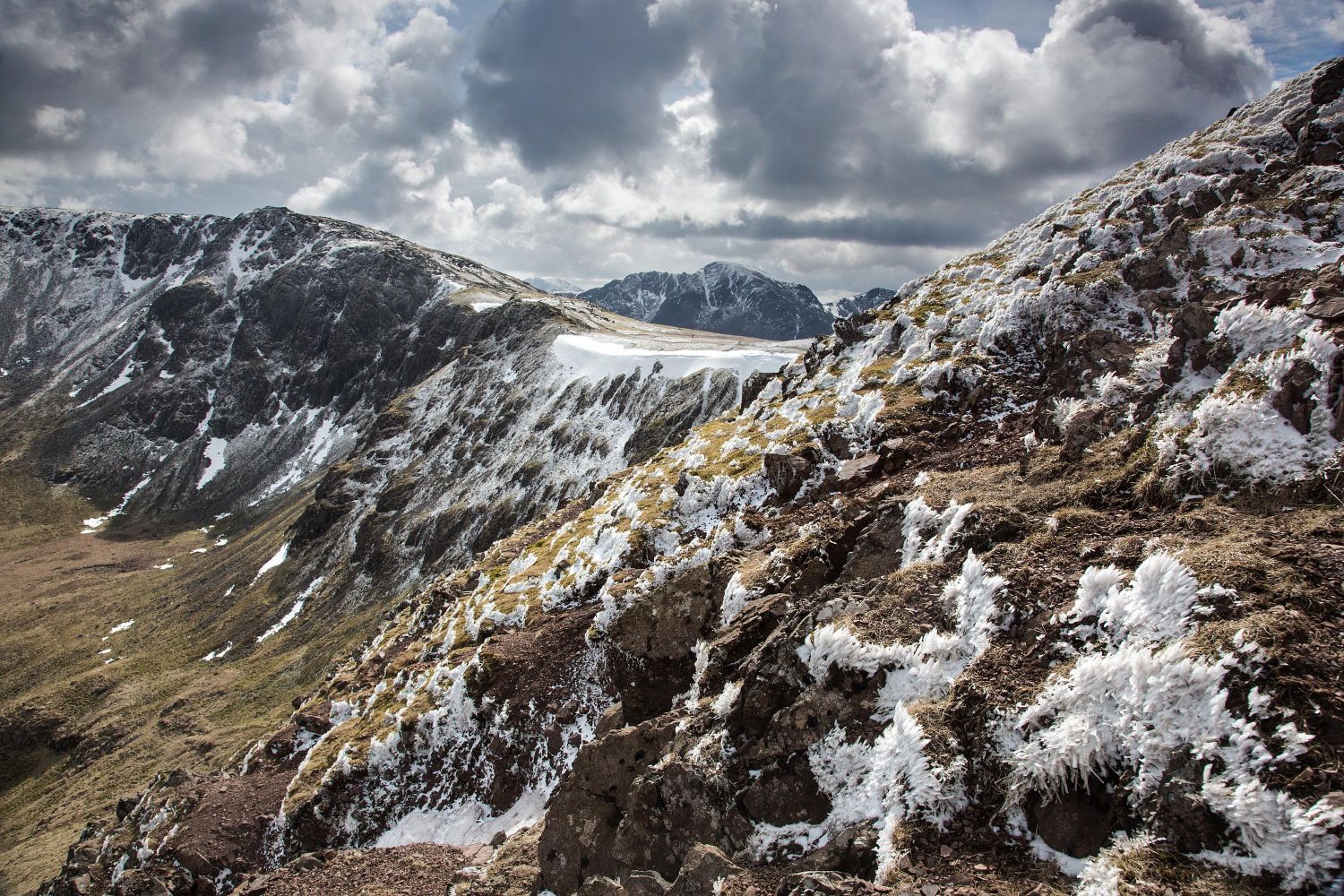 High Stile Ridge and Pillar from Red Pike