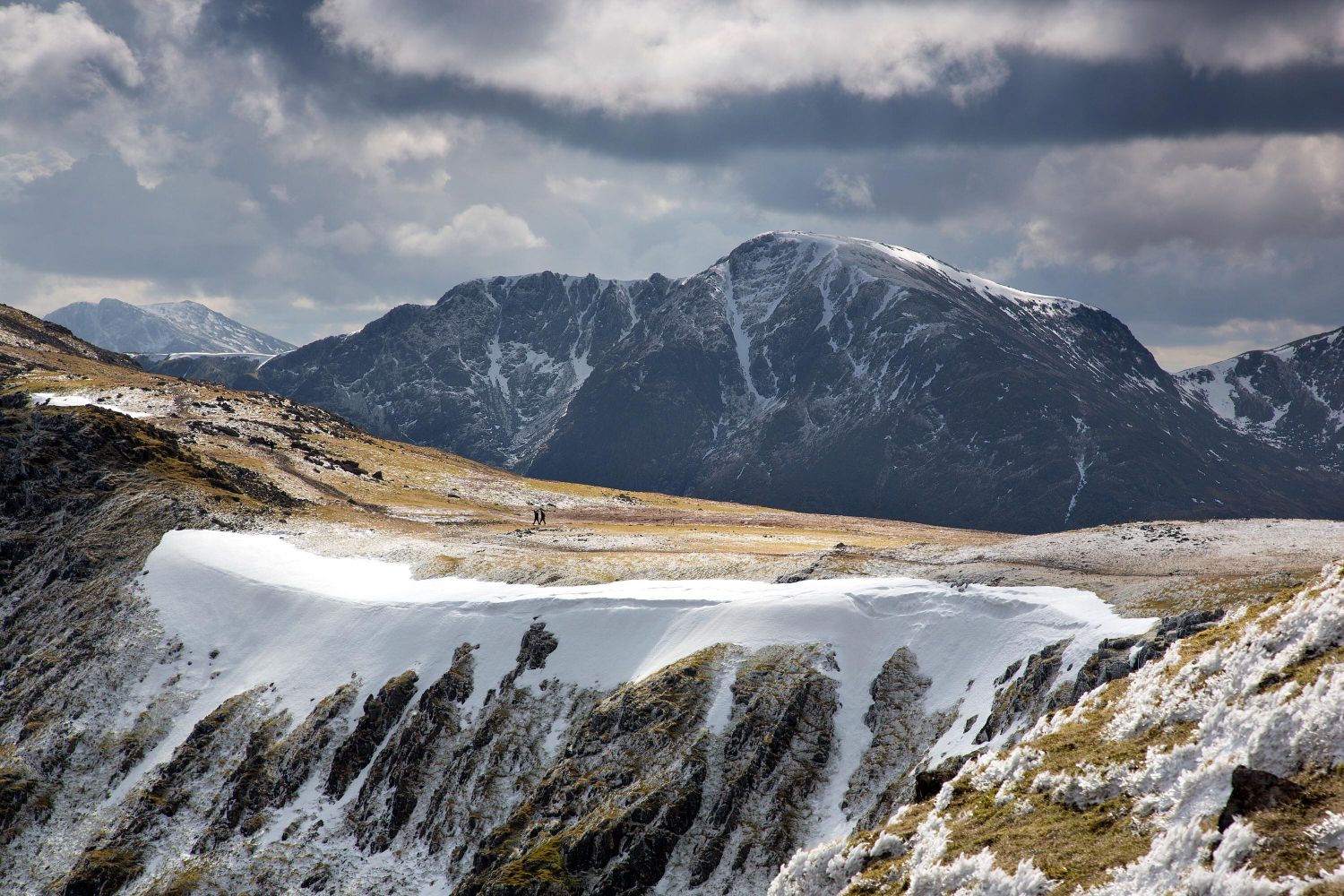 Pillar from the descent of Red Pike