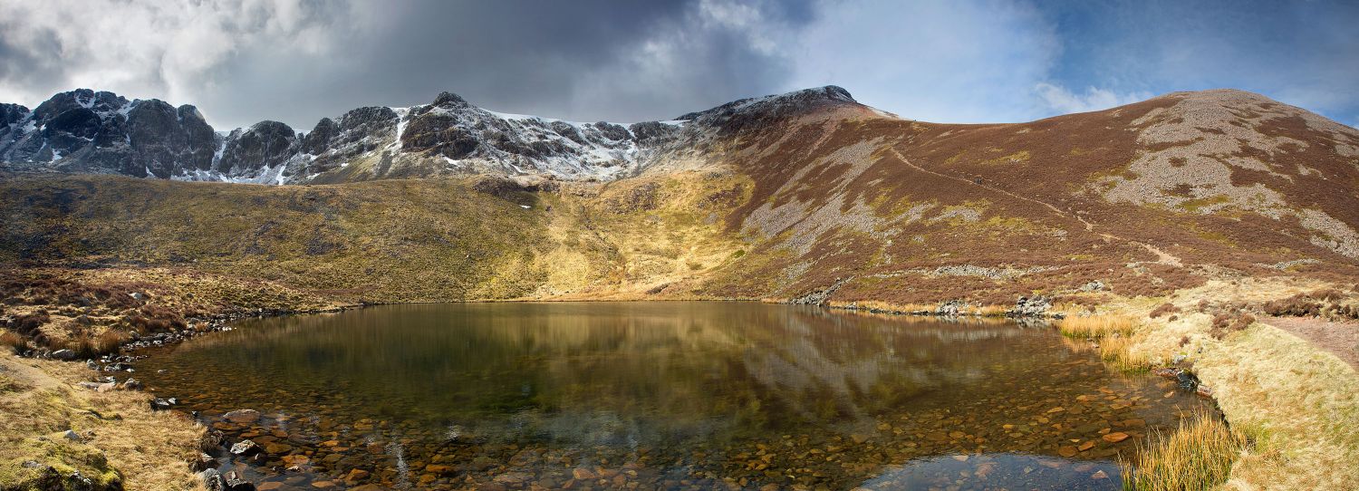 Red Pike and High Stile from Bleaberry Tarn