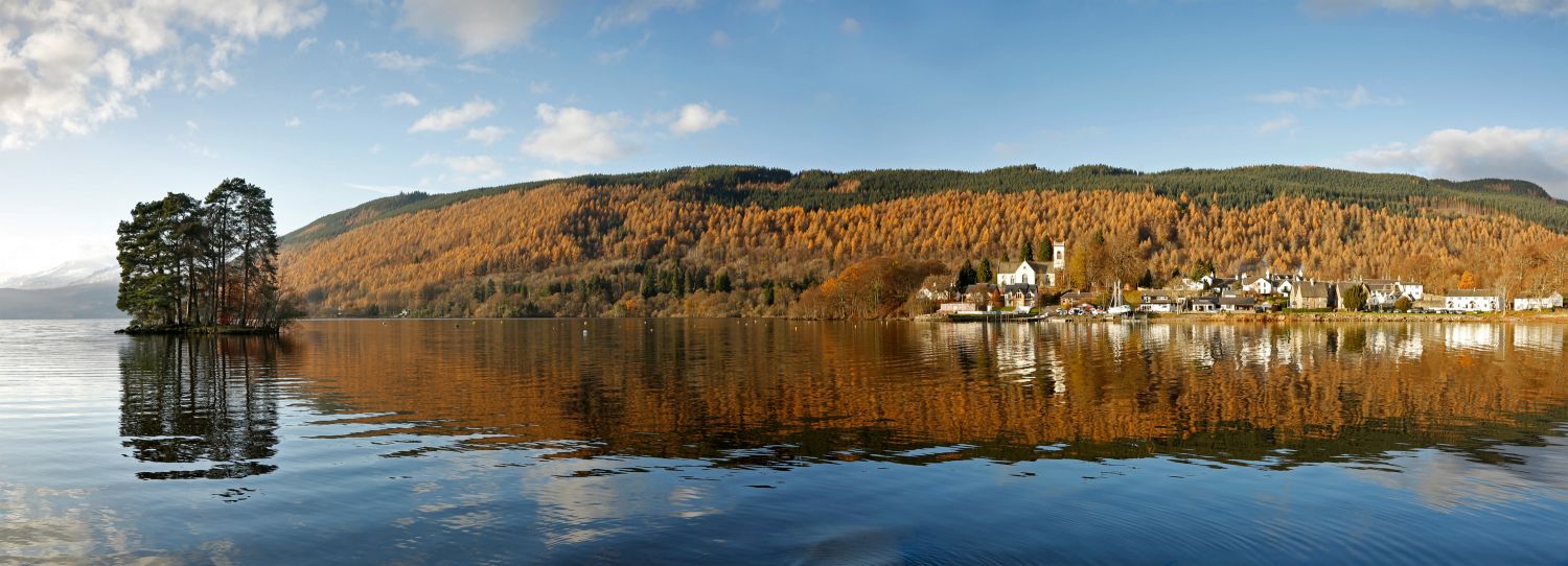 Autumn Reflections of Kenmore, Taymouth