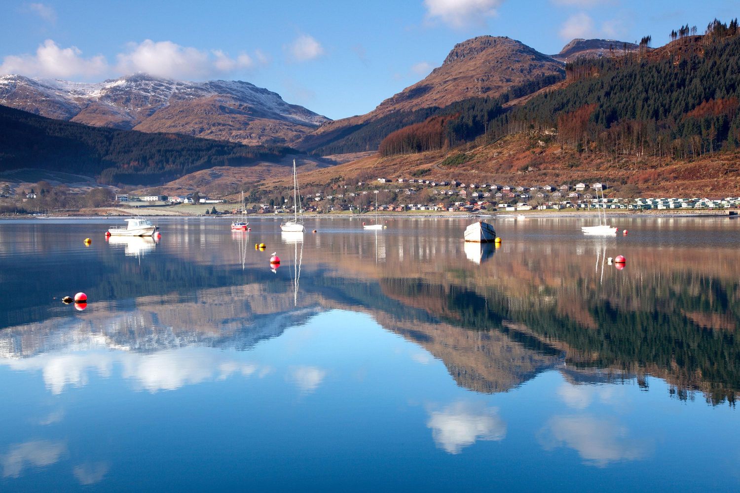 Perfect reflections at Lochgolihead