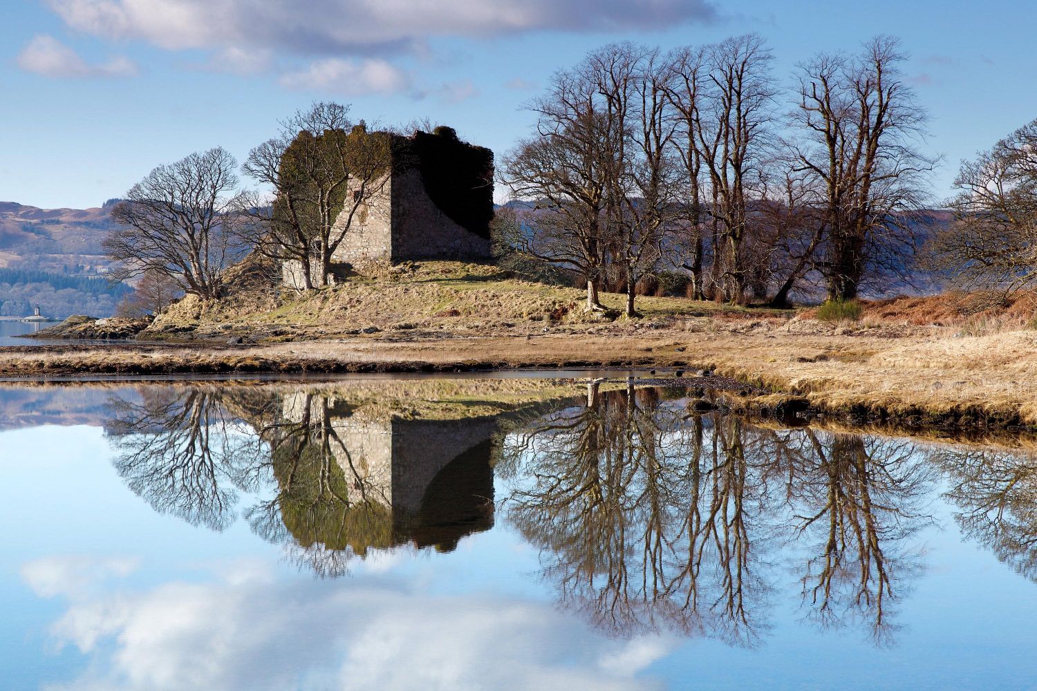 Old Castle Lachlan Reflections, Loch Fyne