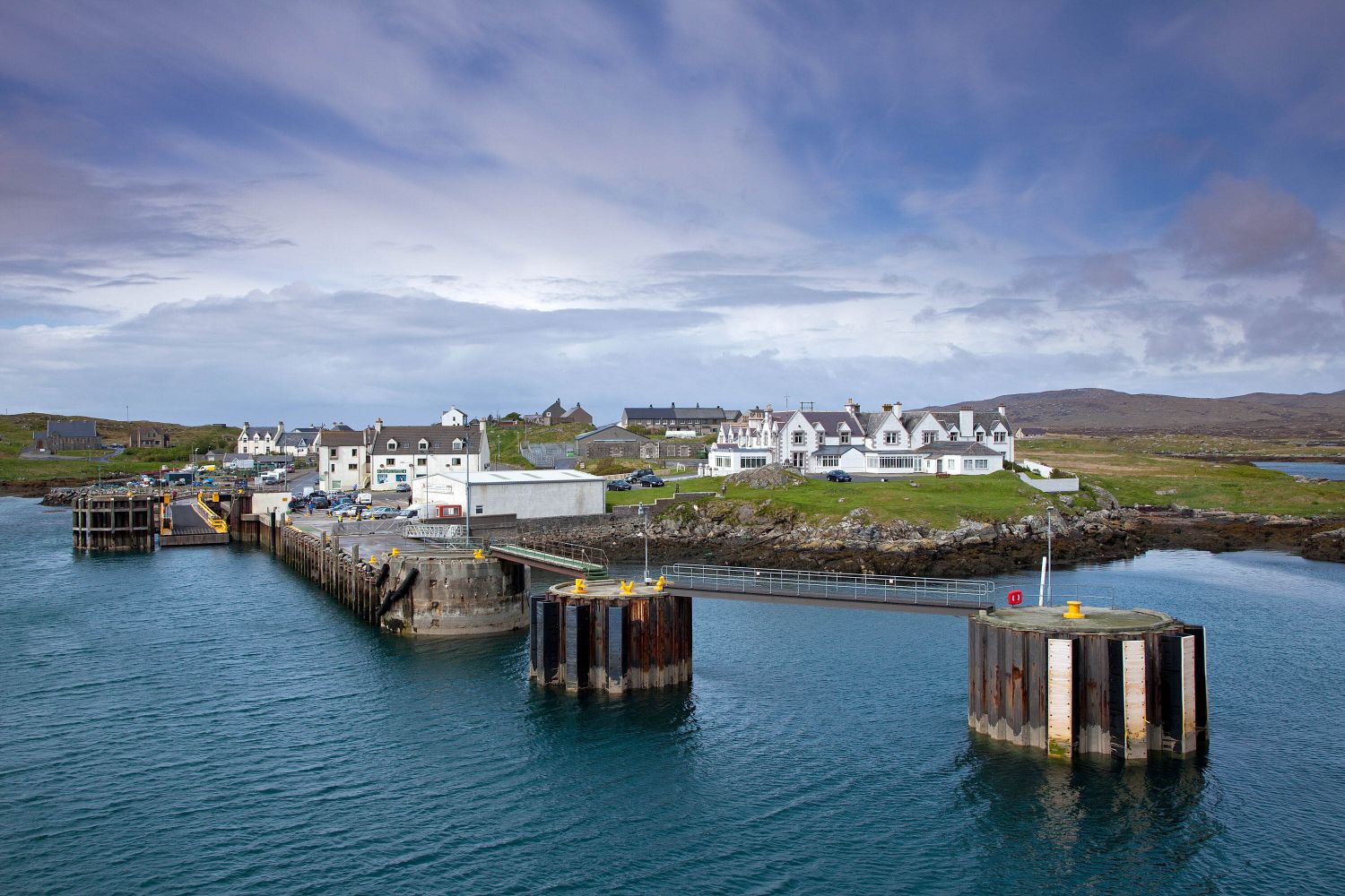 Lochboisdale on South Uist