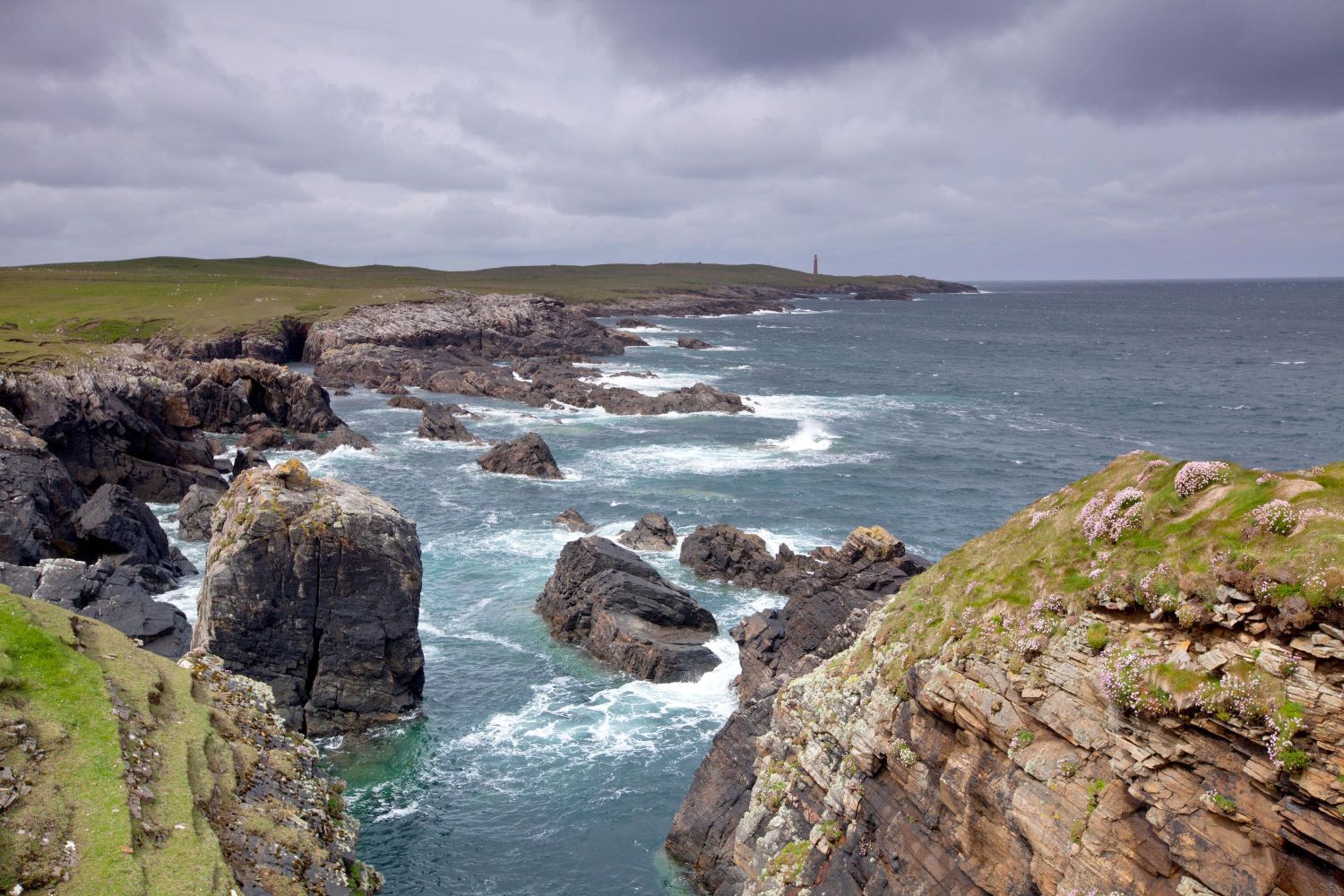 Butt of Lewis from Dun Eistean Hill Fort