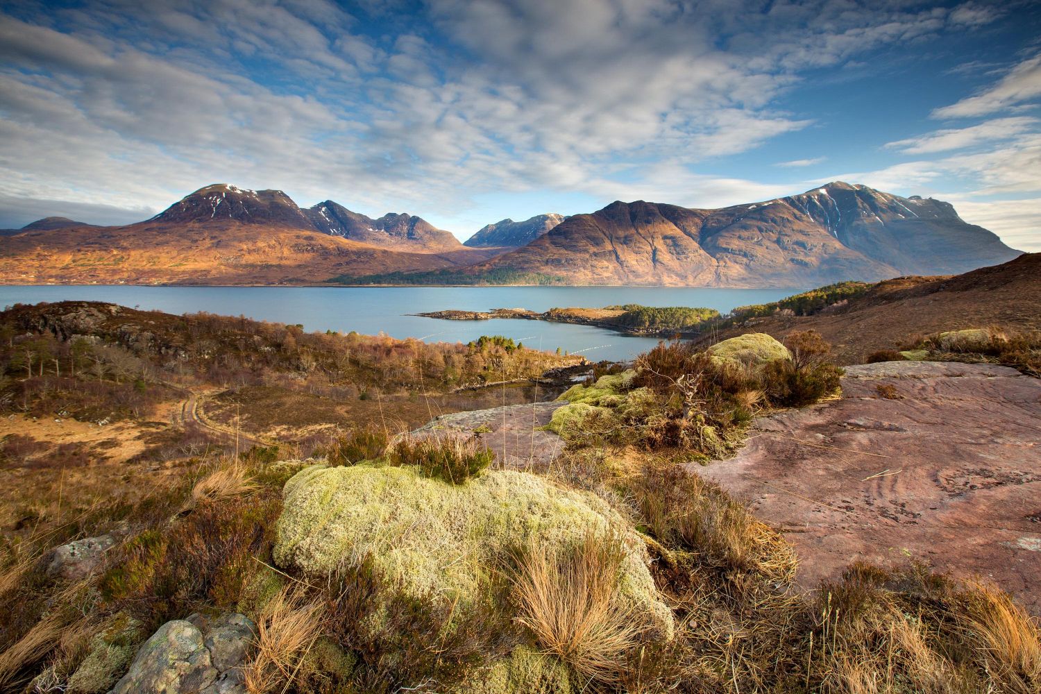 The Mountains of Upper Loch Torridon