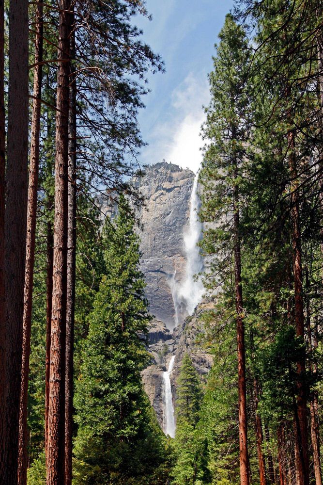 Upper and Lower Yosemite Falls 