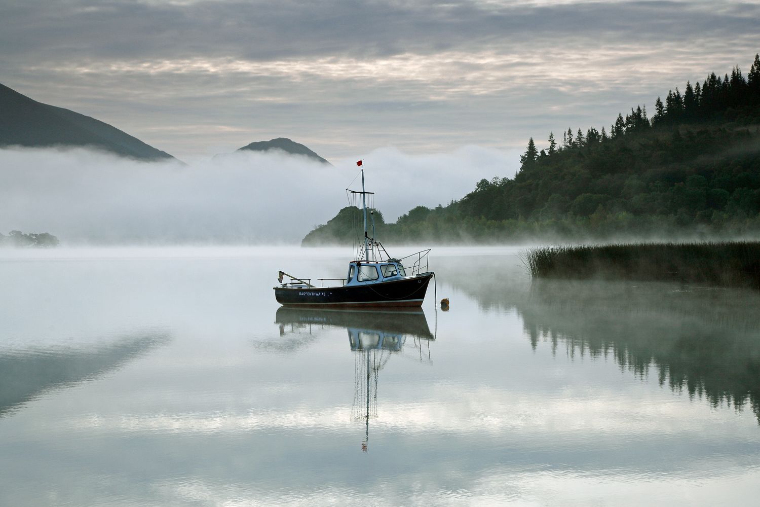 Morning reflections at Bassenthwaite Lake