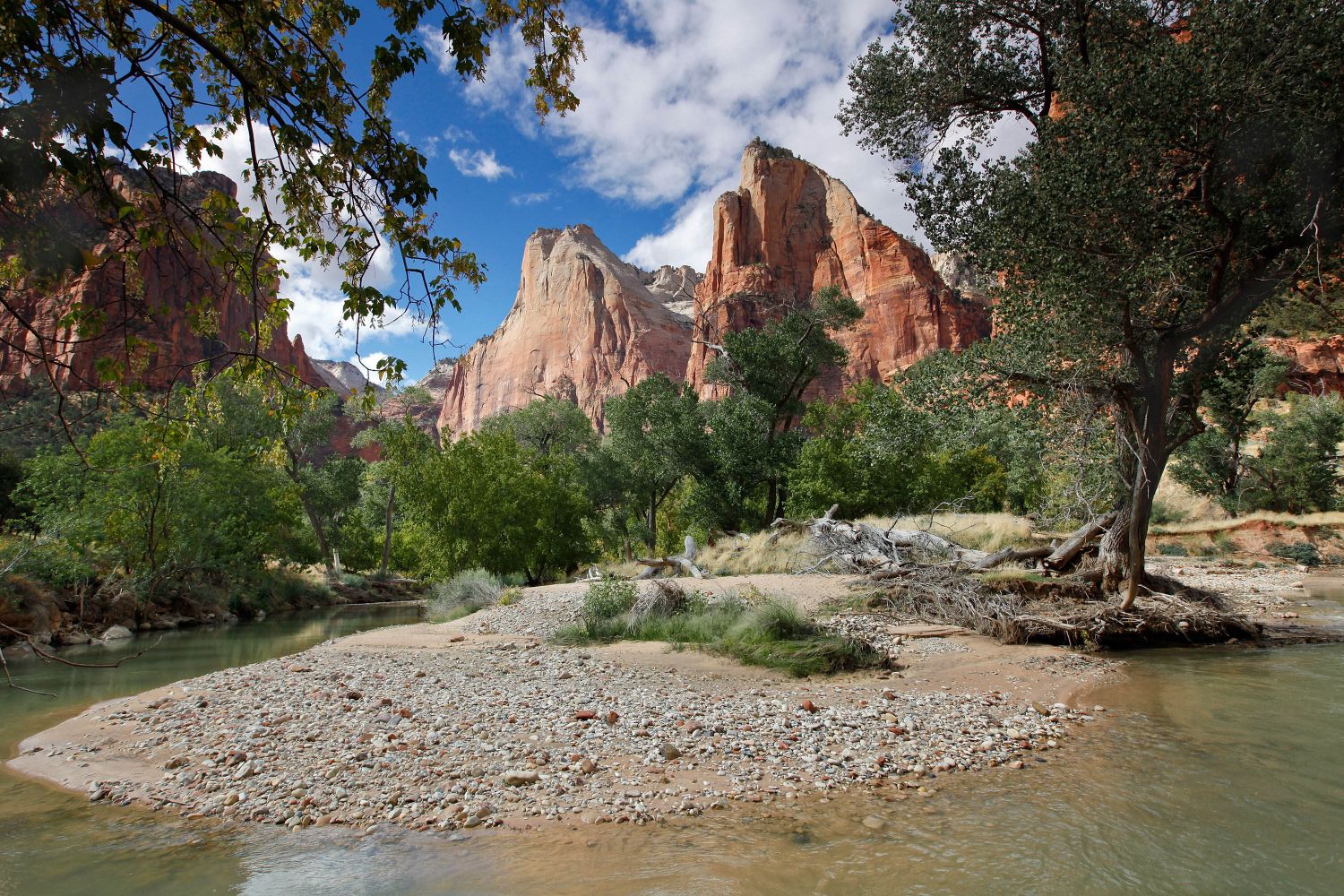 The Court of the Patriarchs, Zion National Park