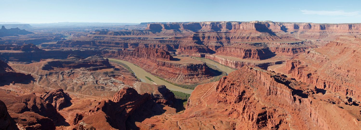 Dead Horse Point Overlook Panorama