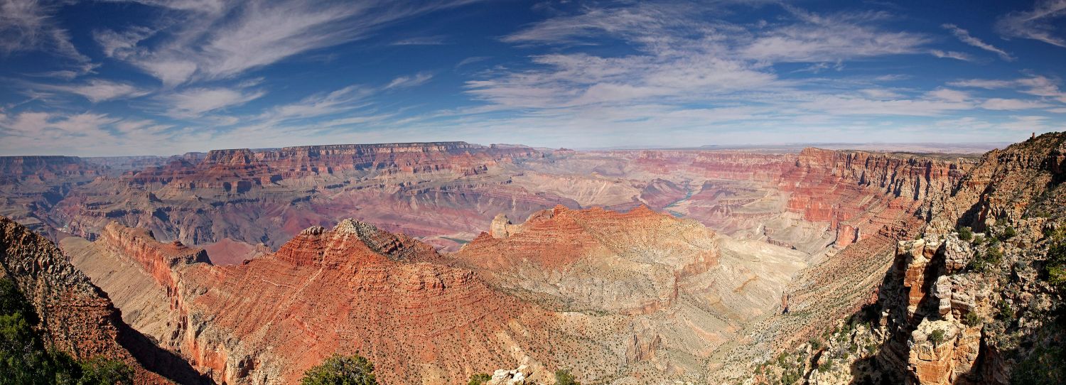 An elevated view of the Eternal Landscape, Grand Canyon South Rim