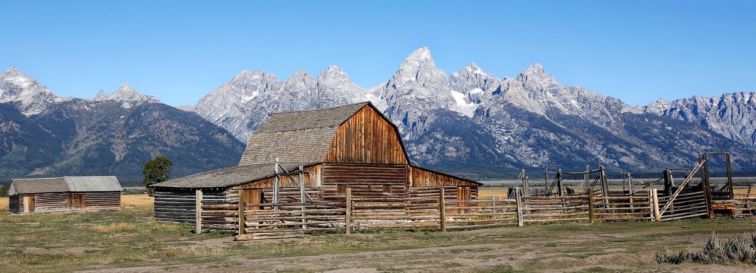 Moulton Barns, Mormon Row, Grand Teton