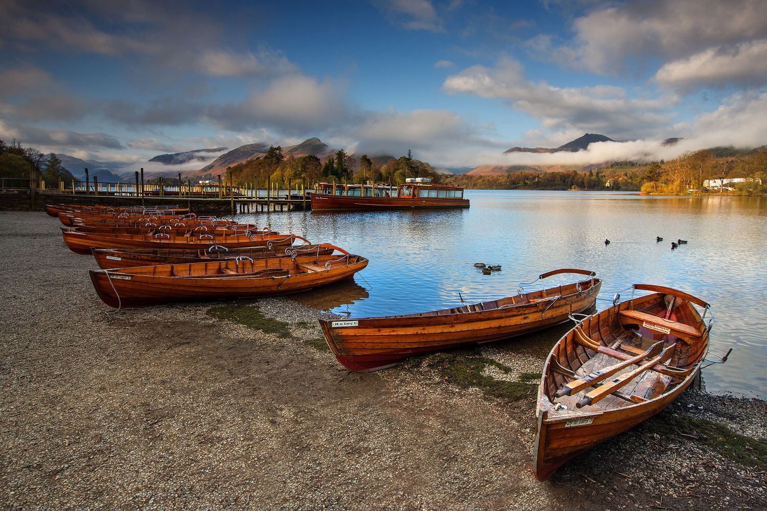 Start of a new day at Keswick Boat Landings by Martin Lawrence