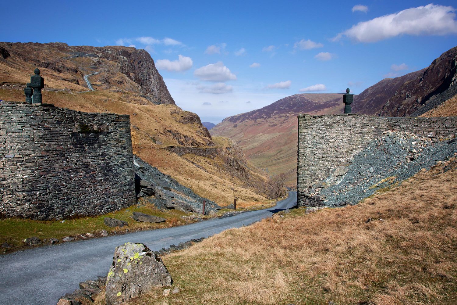 Honister Pass from Honister Slate Mine