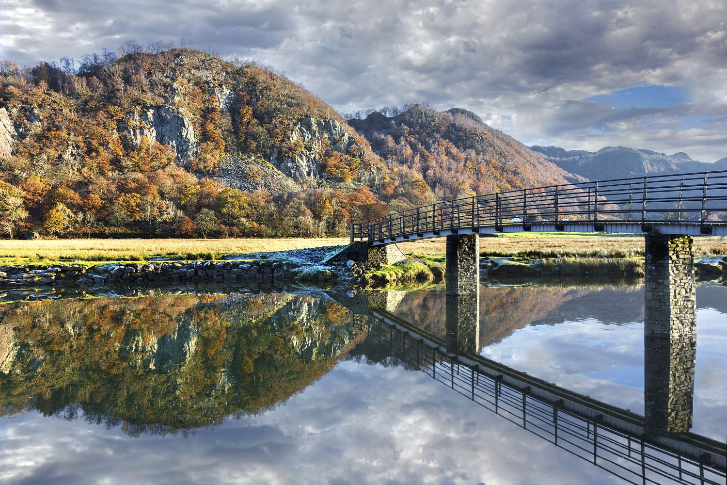 Chinese Bridge over the River Derwent