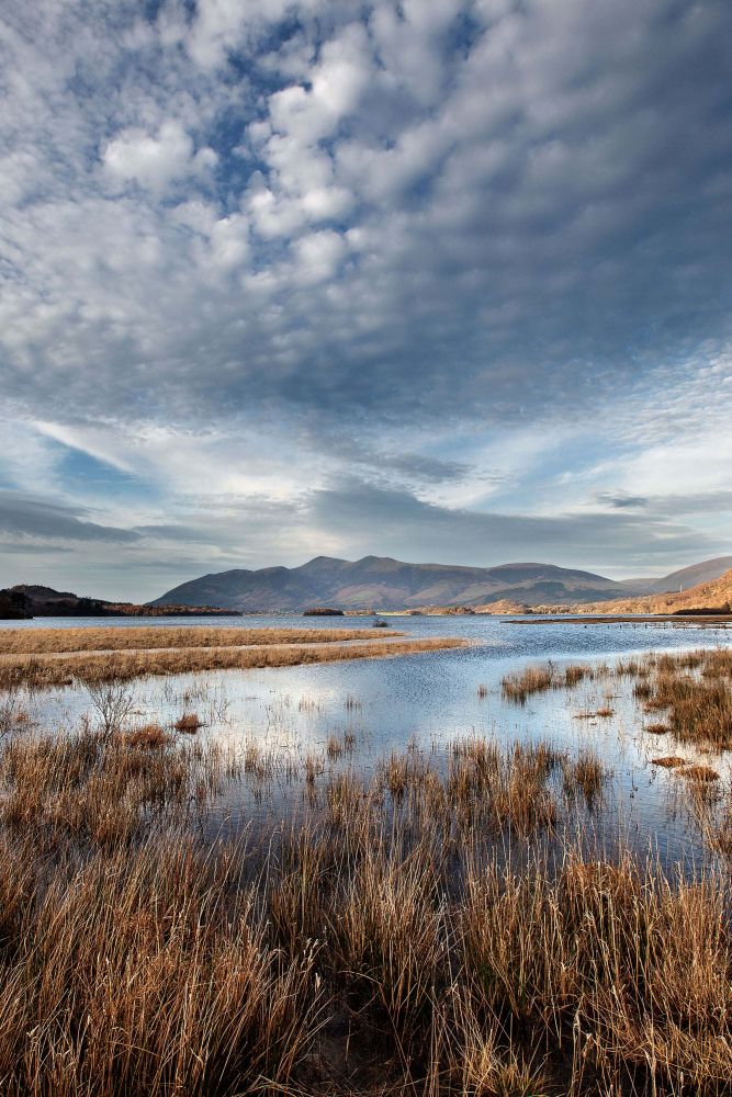 Storm clouds roll in over Skiddaw