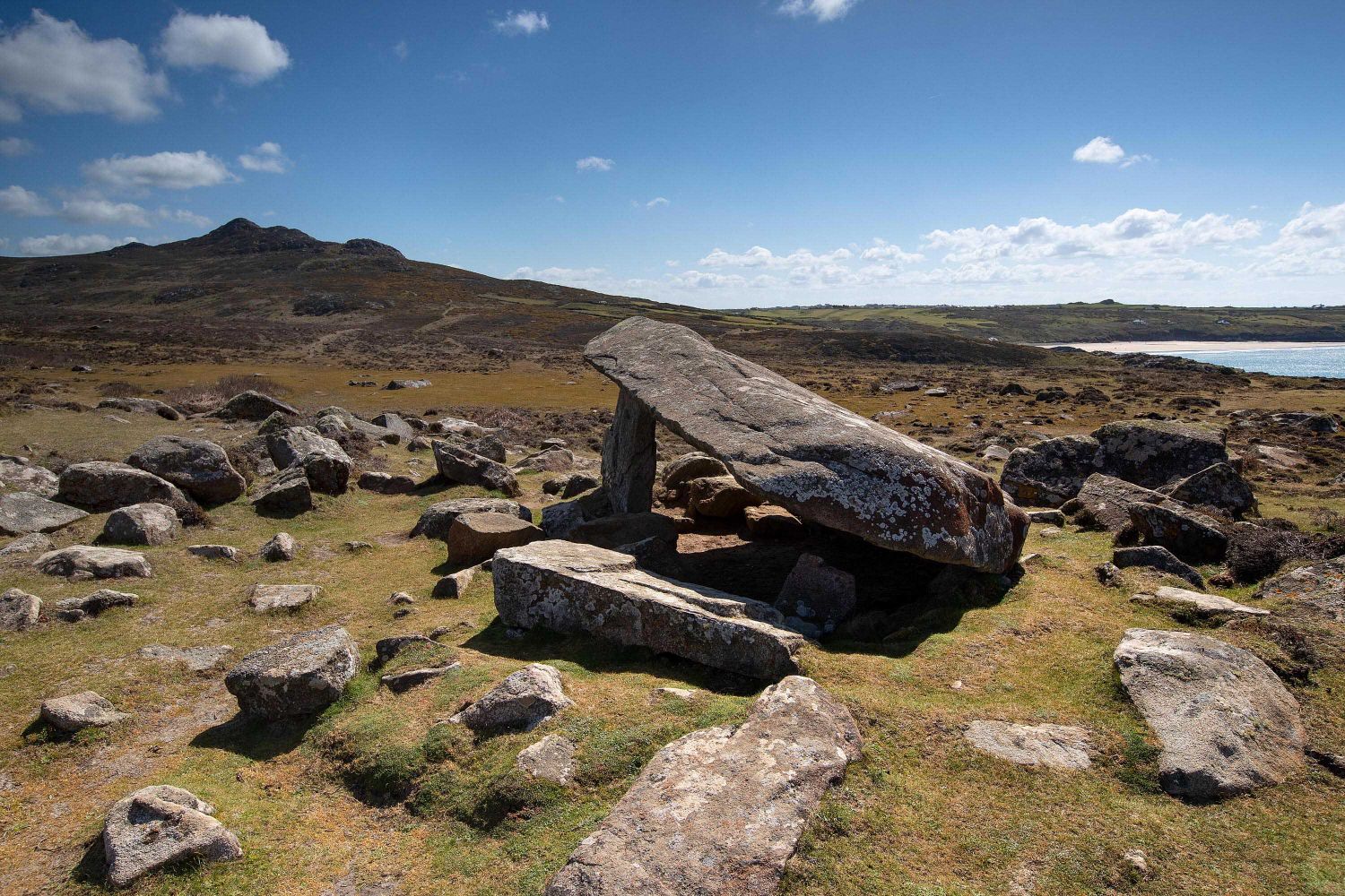 Coetan Arthur Burial Chamber near St David's Head