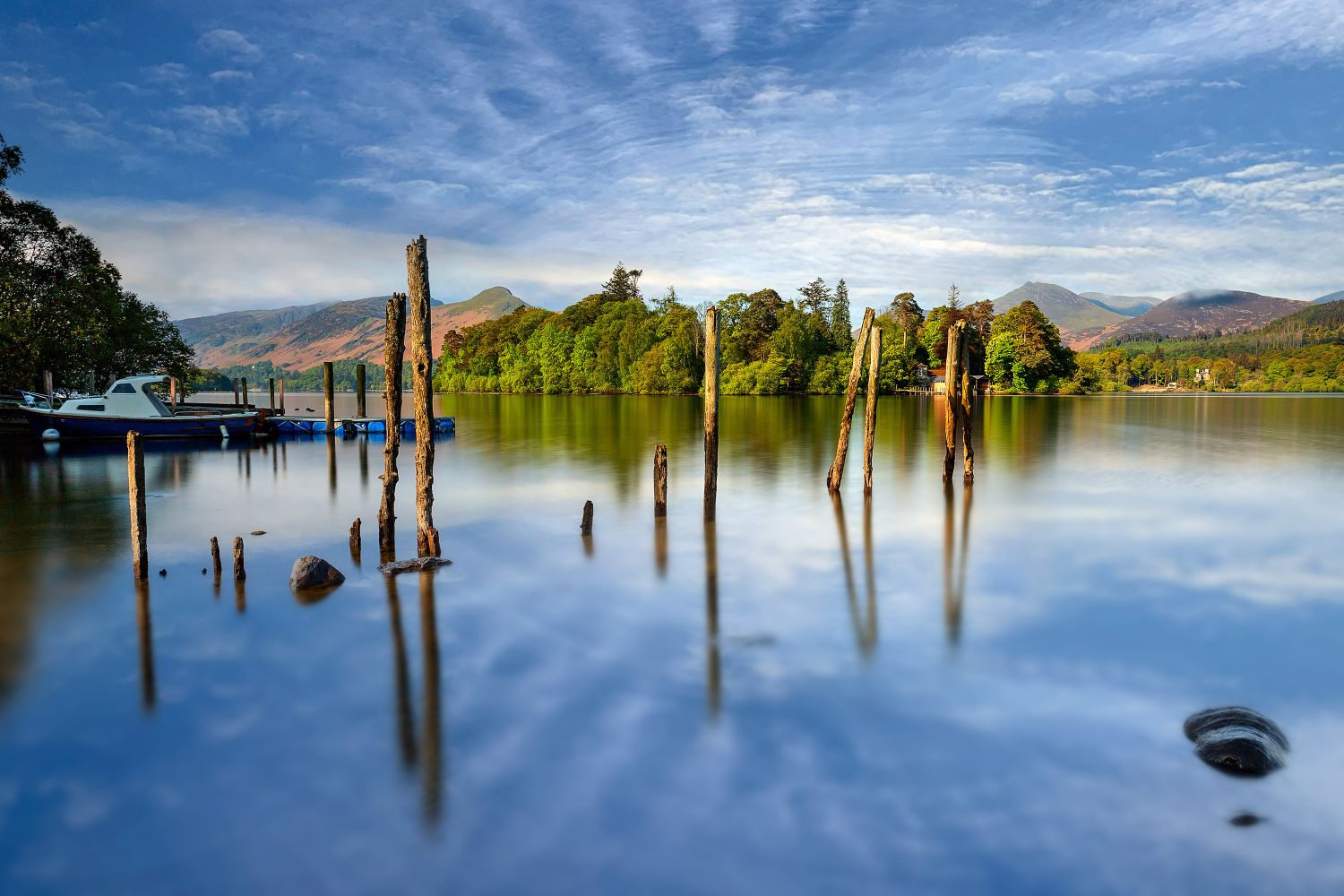 Spring comes to Derwentwater by Martin Lawrence