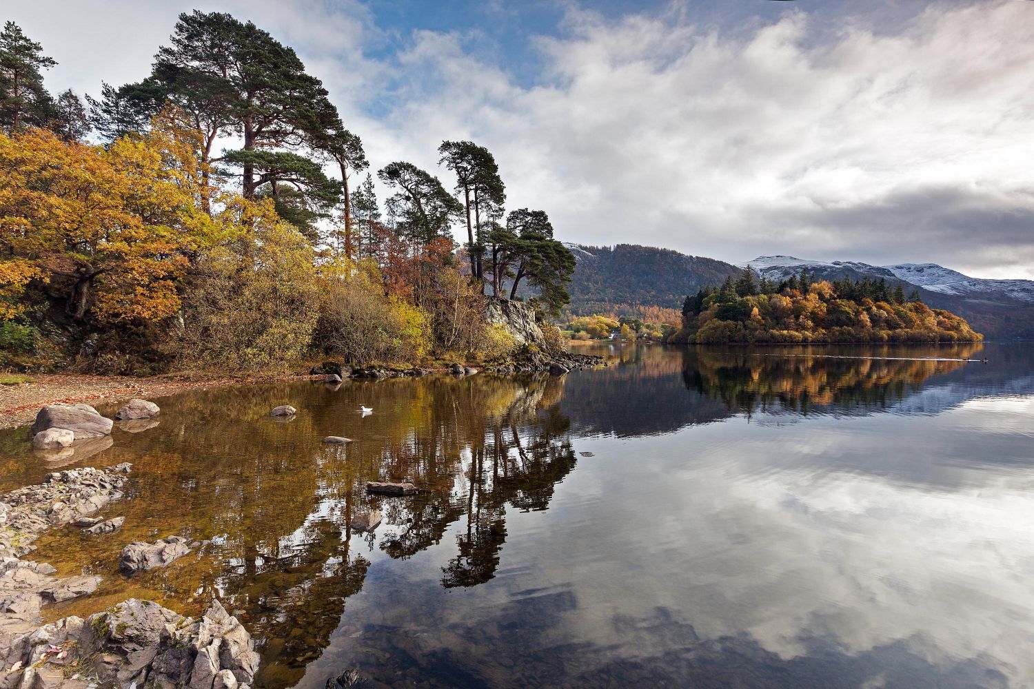 Late Autumn at Friars Crag taken from a different perspective