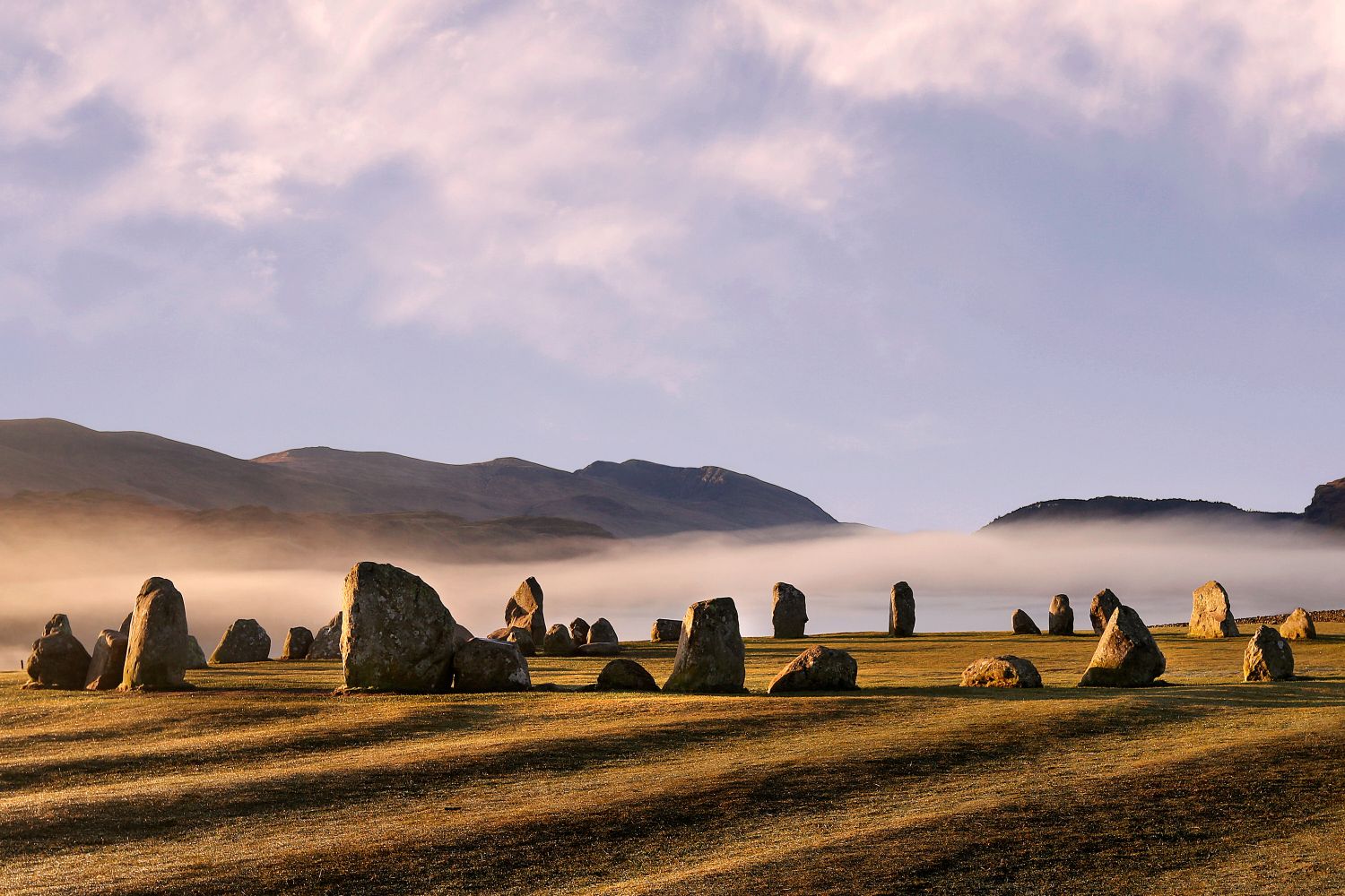  Mist above Castlerigg Stone Circle